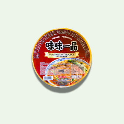 RAMEN WEIWEI PREMIUM SABOR CERDO 190 GRS.