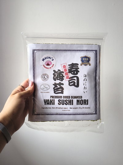 ALGAS PARA SUSHI X10 HOJAS 27 GRS.