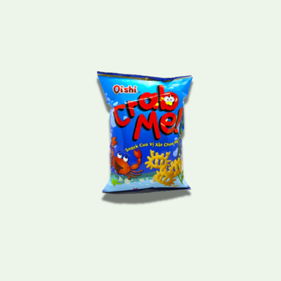 SNACK CROCANTE SABOR CANGREJO Y ESPECIAS 68 GRS.