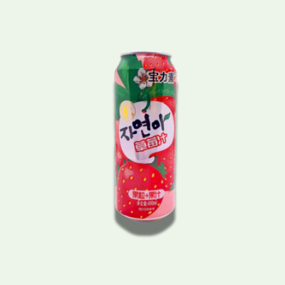 JUGO DE FRUTILLA CON PULPA 490 ML.
