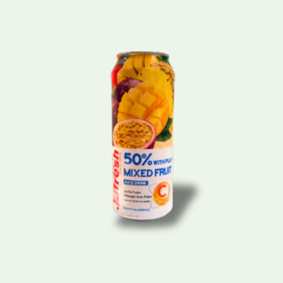 JUGO DE MIX DE FRUTAS CON PULPA ENRIQUECIDO CON VITAMINA C 500 ML.