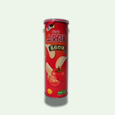 PAPAS FRITAS OISHI SABOR TOMATE 85 GRS.