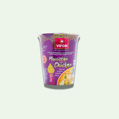 RAMEN VIFON SABOR POLLO ESTILO MARROQUI 60 GRS.
