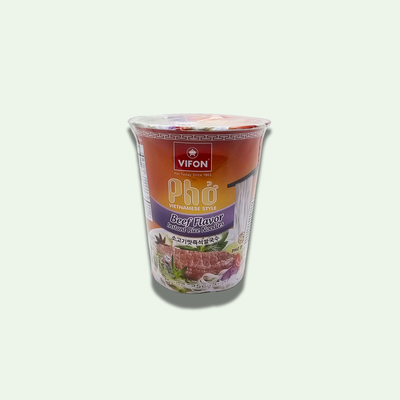 FIDEOS DE ARROZ INSTANTÁNEOS AL ESTILO VIETNAMITA SABOR CARNE 60 GRS.