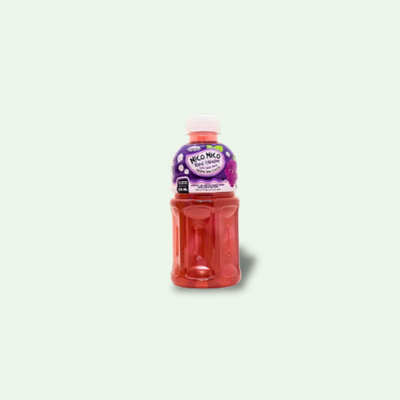 JUGO DE UVA ROJA CON TROZOS DE NATA DE COCO 320 ML.