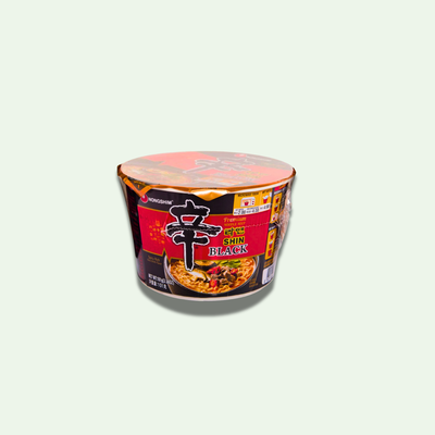 SHIN RAMEN RAMYUM BLACK 101 GRS. (BIG BOWL)