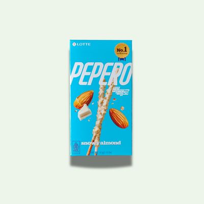 PEPERO PALITOS SABOR ALMENDRAS Y CHOCOLATE BLANCO 32 GRS.