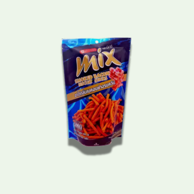 MIX SNACK PALITOS SABOR PANCETA AHUMADA 60 GRS.