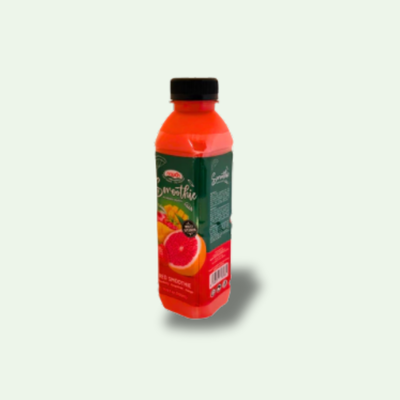 SMOOTHIE SABOR FRUTILLA, POMELO Y MANGO 500 ML.
