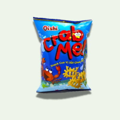 SNACK CROCANTE SABOR CANGREJO Y ESPECIAS 68 GRS.