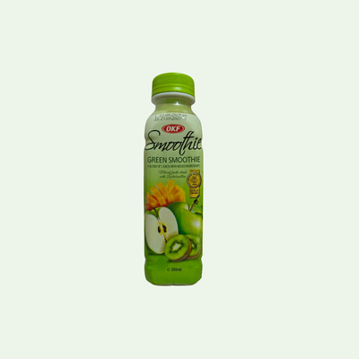 SMOOTHIE OKF SABOR MANGO, MANZANA VERDE Y KIWI 350 ML.