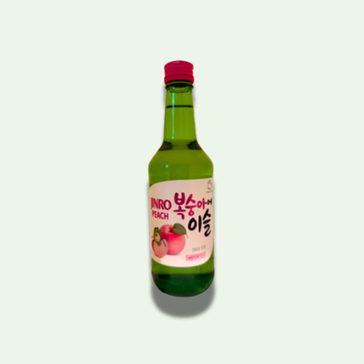 SOJU JINRO SABOR DURAZNO 360 ML.