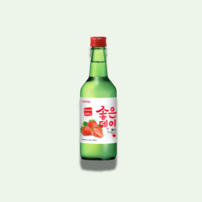 SOJU SABOR FRUTILLA 360 ML.