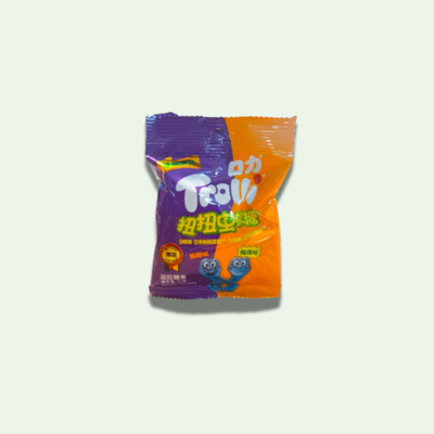 GOMITAS CON FORMA DE SERPIENTE SABOR MIX FRUTAL 22 GRS.