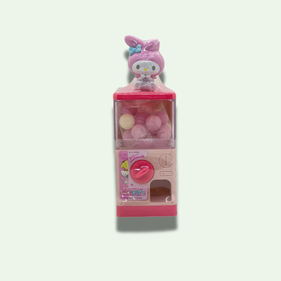 MINI MAQUINA EXPENDEDORA DE CARAMELOS SABORES SURTIDOS 30 GRS.
