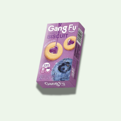 GALLETITAS REDONDAS SABOR ARÁNDANOS 55 GRS.