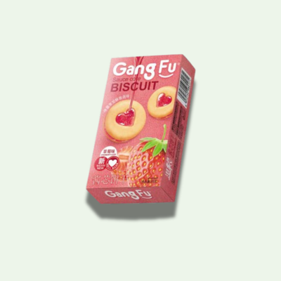 GALLETITAS REDONDAS SABOR FRUTILLA 55 GRS.