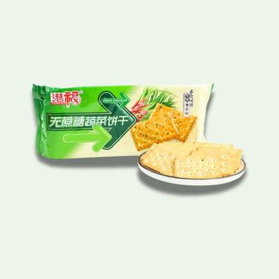 GALLETAS CRACKERS SABOR CEBOLLA AL VERDEO 160 GRS.