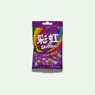 CARAMELOS MASTICABLES SKITTLES SABORES FRUTALES 40 GRS.