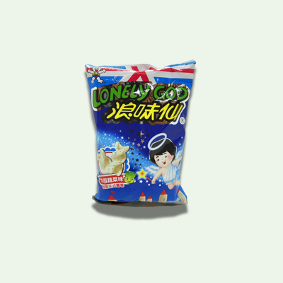SNACK VEGETAL LONELY GOD CON VERDEO Y ALGAS 70 GRS.