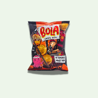 SNACK CROCANTE SABOR TAKOYAKI 32 GRS. 
