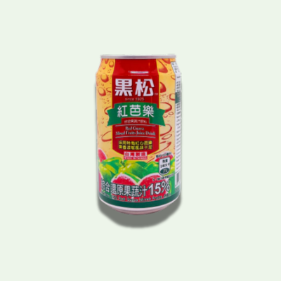 JUGO DE GUAYABA ROJA NATURAL 320 ML.
