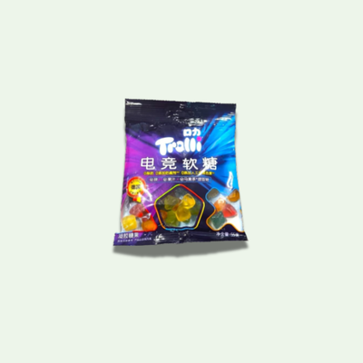 GOMITAS DE FIGURAS GEOMETRICAS SABOR MIX FRUTAL 60 GRS