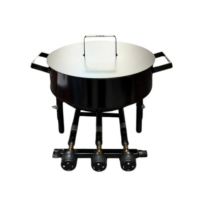 Mechero Triple Hornalla 3 Comandos Ø32cm + disco arado 40 + tapa DE REGALO