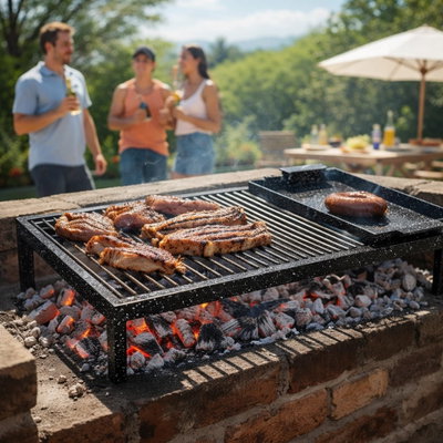Parrilla Modular Enlozada