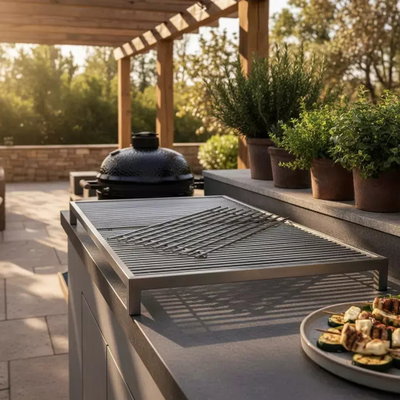 Parrilla Modular Acero inoxidable 304