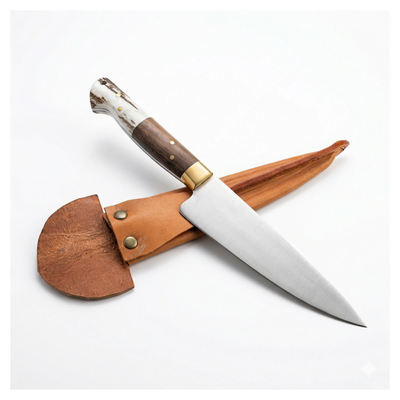 Cuchillo 17 cm A.inoxidable Mango Combinado