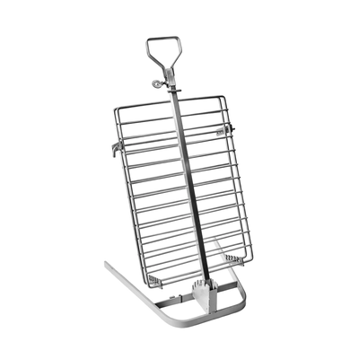 Estaca Libro A.Inox 60x40cm c/Pie