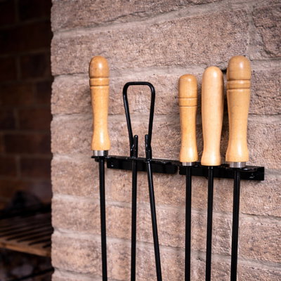 Soporte de Pared para Kit Parrillero (no incluye accesorios)