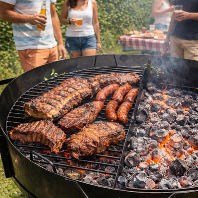 1/2 Parrilla Hierro P/ Fogonero