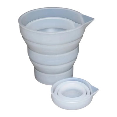 Vaso Silicona Medidor Plegable 500ml 