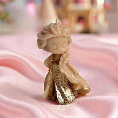 Molde silicona princesa elsa
