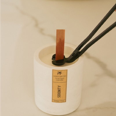 Tijera corta pabilo mecha velas