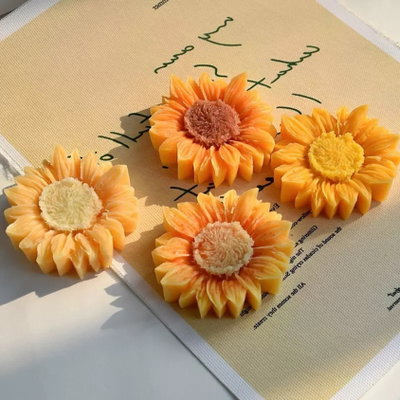 Molde silicona girasol