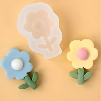 Molde silicona mini flor