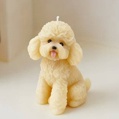 Molde silicona perro caniche