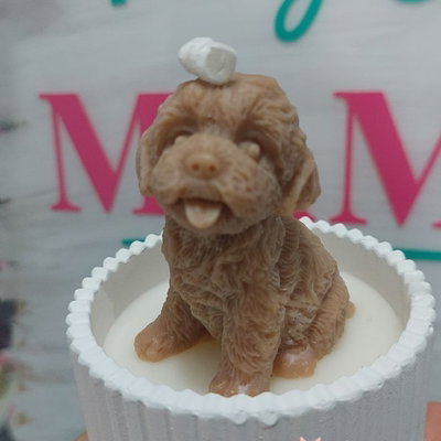 Molde silicona perrito