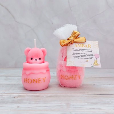 Molde silicona osito miel