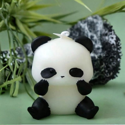 Molde silicona osito panda
