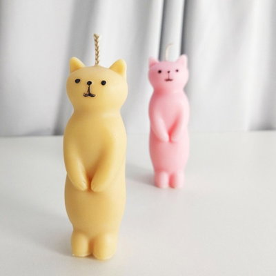 Molde silicona gato largo 