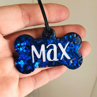 Molde silicona placa para perro