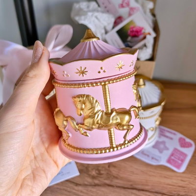 Molde silicona joyero carrusel 