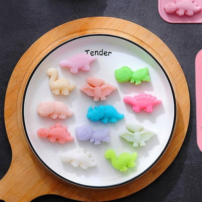 Molde silicona dinosaurio bombones