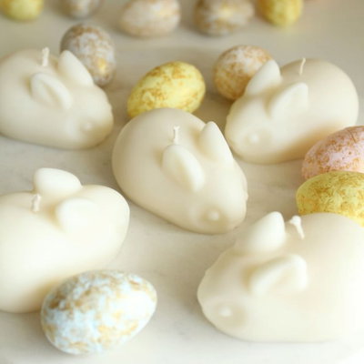 Molde silicona conejitos