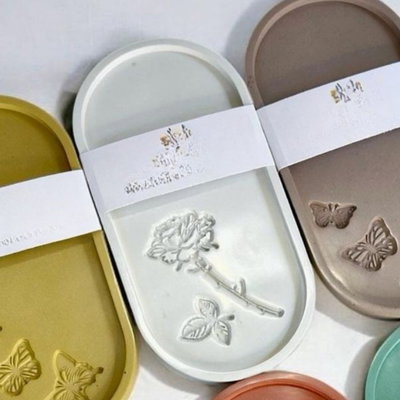 Molde silicona bandeja chica con diseño