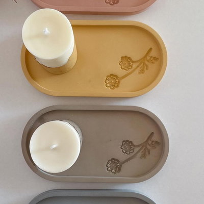 Molde silicona bandeja flor chica